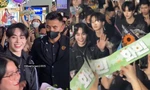 TEMPEST đã tới TP.HCM: Nhan sắc bất chấp cam thường, Hanbin tươi rói khi thấy fan