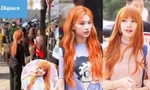 Chỉ nhờ một meme mới nổi, idol K-Pop tóc cam được "săn đón": Lisa, Sana mỗi người một vẻ