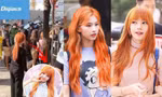Chỉ nhờ một meme mới nổi, idol K-Pop tóc cam được "săn đón": Lisa, Sana mỗi người một vẻ