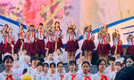 Đội hợp xướng trường Tiểu học Văn Chương vinh dự mở màn "Hành Khúc Học Sinh Thủ Đô"