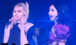 Concert BLACKPINK ngày 2: Khoảnh khắc Lisa hôn má Rosé gây chấn động cõi mạng
