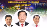 Lãnh đạo chủ chốt TP Cần Thơ sau hợp nhất với Hậu Giang, Sóc Trăng