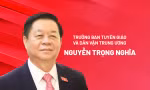Chân dung Trưởng Ban Tuyên giáo và Dân vận Trung ương Nguyễn Trọng Nghĩa