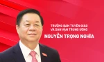 Chân dung Trưởng Ban Tuyên giáo và Dân vận Trung ương Nguyễn Trọng Nghĩa