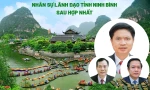 Nhân sự lãnh đạo tỉnh Ninh Bình sau hợp nhất