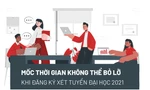 Mốc thời gian không thể bỏ lỡ khi đăng ký xét tuyển đại học 2021