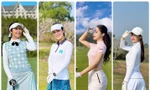 Dàn hậu đình đám khoe dáng trên sân golf
