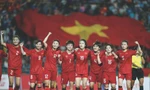 Đội tuyển nữ Việt Nam có sự đồng hành của người hâm mộ nước nhà tại World Cup 2023. Ảnh: Hữu Phạm