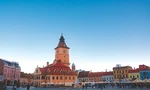 Quảng trường trung tâm của thành phố Brasov, Romania. Ảnh: Quốc Trần