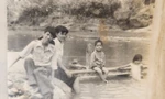 Tuổi niên thiếu, chúng tôi thường ra sông Thương tìm cảm xúc làm thơ. Ảnh: tư liệu 