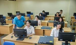 Lớp học chuyển đổi số tại Học viện Công nghệ Bưu chính Viễn thông. Ảnh: PTIT