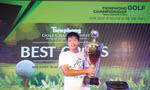 Nguyễn Vũ Quốc Anh vô địch Tiền Phong Golf Championship 2019. Ảnh: Như Ý