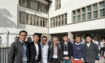 TS Ngô Khắc Hoàng (ngoài cùng, bên trái) tại Diễn đàn Khoa học Heidelberg 2022