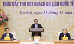 Thủ tướng Phạm Minh Chính chủ trì Hội nghị thúc đẩy thu hút khách du lịch quốc tế vào Việt Nam Ảnh: Nhật Minh