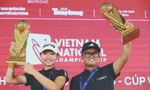 Lê Chúc An (trái) là nữ golfer nghiệp dư số 1 Việt Nam
