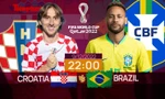 Tứ kết World Cup 2022: Tương quan trước trận Croatia - Brazil, 22 giờ 9/12