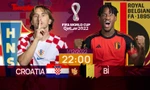 World Cup 2022: Tương quan trước trận Croatia - Bỉ, 22 giờ 1/12