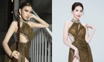 Á hậu Ngọc Thảo và Ngọc Trinh đọ sắc “một 9, một 10” trong cùng mẫu váy lấp lánh