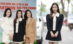 Diện váy tối màu thanh lịch, Hoa hậu Đỗ Mỹ Linh vẫn được khen trẻ như sinh viên đại học