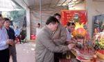 Thăm hỏi gia đình 2 người bị xe tải tông tử vong khi đi tập thể dục ở Thanh Hoá