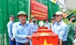 Thanh Hoá đón nhận 16 hài cốt liệt sỹ hy sinh tại Lào