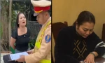 Người phụ nữ lăng mạ, đụng chạm thân thể vào CSGT ở Thanh Hoá từng bị xử phạt hành chính