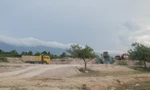 Cận cảnh 'đại công trường' khai thác cát trong khu công nghiệp tại Ninh Thuận