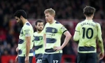 Bị Nottingham chia điểm, Man City mất ngôi đầu về lại tay Arsenal