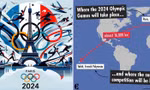 Tại sao có môn thi đấu của Olympic Paris 2024 được tổ chức cách nửa vòng Trái đất?