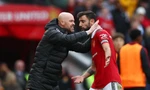 Bruno Fernandes thích thú khi Ten Hag xử lý Ronaldo 