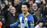 Mitoma lại ghi bàn, lập kỷ lục Premier League