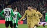 Lewandowski ghi bàn trở lại, giúp Barcelona cô đơn trên đỉnh La Liga