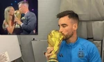 Nhà vô địch World Cup chơi trội, rước cả Cúp vàng trong đám cưới