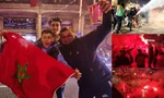 Bực bội vì thua trận, CĐV Morocco ẩu đả với CĐV Pháp
