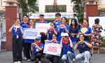 Các chiến sĩ Tiếp sức mùa thi ĐH Hoa Sen nhắn nhủ: Sĩ tử ơi, học tài thi đậu nhé!