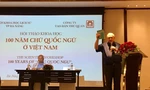 Hội thảo quy tụ đông đảo nhà nghiên cứu trong và ngoài nước. Trong ảnh, GS.TS. Roland Jacques (ĐH Saint Paul, Canada) tham dự hội thảo với tham luận “Nghiên cứu tiếng Việt từ 1651 đến 1775” Ảnh: Thanh Trần