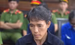 Tuấn "Cọp" tại phiên tòa.