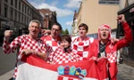 Các CĐV nhiệt thành của Croatia