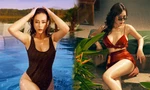 Phương Oanh tung ảnh áo tắm 'đốt mắt' khán giả, tiết lộ bất ngờ về cân nặng