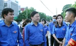 Đồng hành với lực lượng tình nguyện viên hỗ trợ thí sinh thi tốt nghiệp THPT