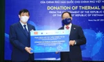 Việt Nam tiếp nhận 40 máy đo thân nhiệt từ xa của Chính phủ Hàn Quốc