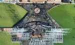 Hé lộ sân khấu đêm Chung kết Hoa hậu Việt Nam 2024: Làm ngày làm đêm, hoàn thiện sân khấu nổi giữa sông Hương 