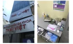 Một phòng khám đa khoa ngang nhiên hoạt động không phép trên địa bàn quận 5 (ảnh: Sở Y tế TP)