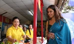 'Cô dâu 8 tuổi' Avika Gor thích mê bánh xèo, bánh cuốn Việt Nam