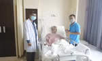 Bệnh nhân được cứu chữa kịp thời, đang dần hồi phục (ảnh: BVCC)
