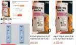 Xuất hiện nhiều loại kit test nhanh COVID-19 nhập lậu không rõ nguồn gốc được rao bán tràn ngập trên mạng xã hội thời gian qua