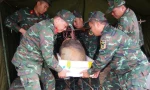 Hòa Bình: Hủy nổ quả bom nặng 900 kg 