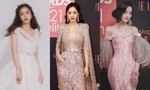 Cùng chọn style nữ thần, Angelababy trông nhạt nhòa hơn hẳn Dương Mịch và Địch Lệ Nhiệt Ba