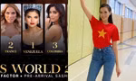 Chính thức có mặt tại Miss World 2021, Hoa hậu Đỗ Thị Hà xếp thứ bao nhiêu trong BXH Pre-Arrival?