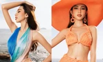 Ngắm Hoa hậu Thùy Tiên đẹp hút hồn như "nữ thần biển cả" trong loạt thiết kế cắt xẻ hiểm hóc